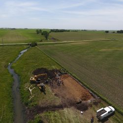 Aerial Shot of Bioreactor in Iowa