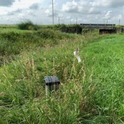 Saturated Buffer on the edge of a field